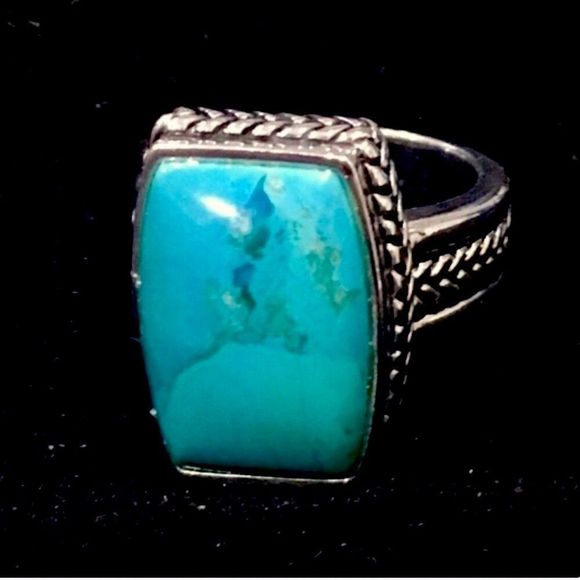 BARSE Turquoise Sterling Silver 925 Ring Sz 6 NWOT - Picture 3 of 9